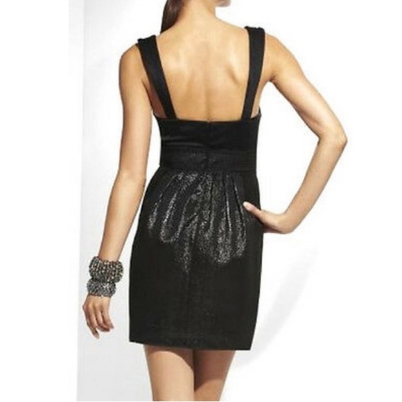 BCBGMaxAzria~NWOT~Womens Sleeveless Black Metallic Party/Cocktail Mini Dress~Sz0 - Picture 2 of 14